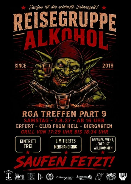Reisegruppe Alkohol Treffen #9