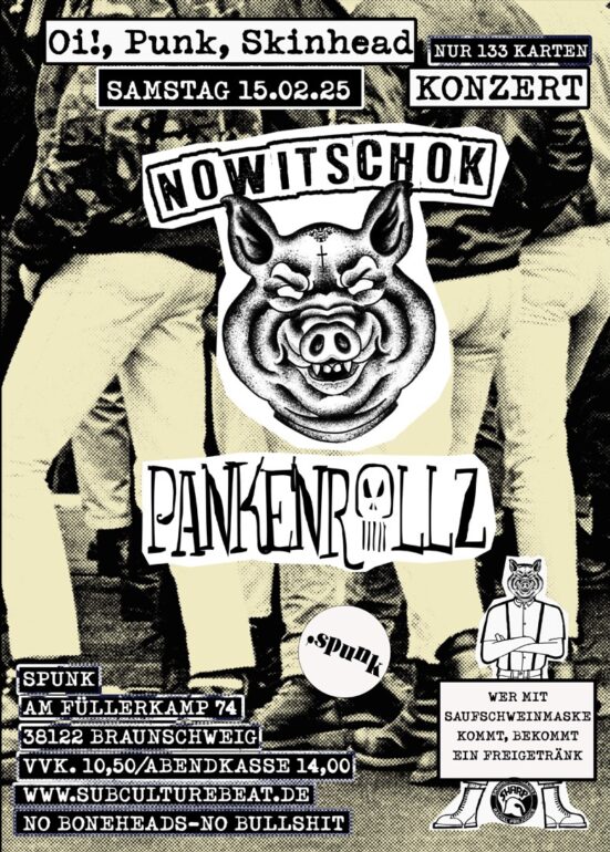 Oi! Punk Skinhead Konzert