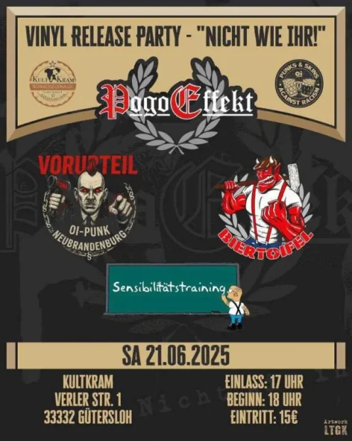 Vinylrelease Party “Nicht Wie Ihr”