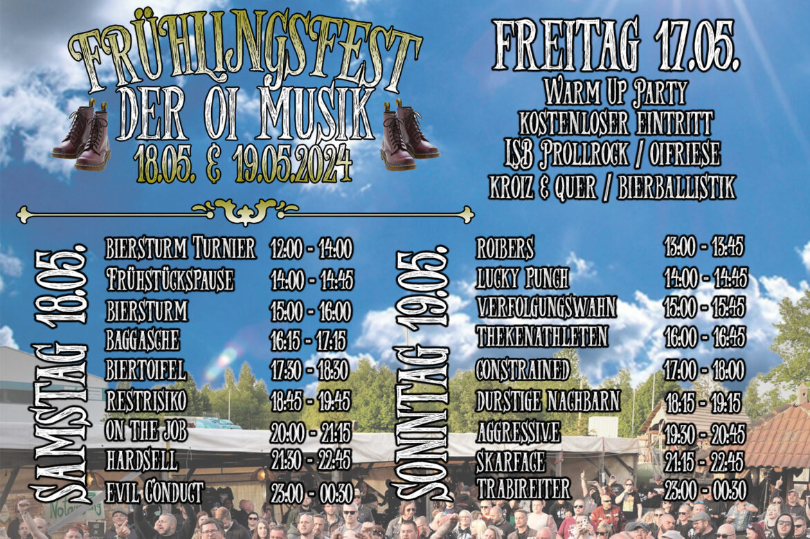Frühlingsfest der Oi Musik