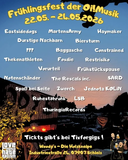 Frühlingsfest der Oi! Musik - 2026
