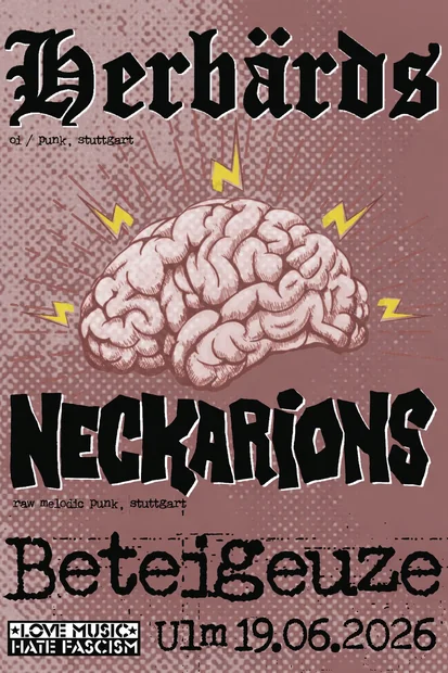 Oi-Streetpunk-Abend mit Herbärds & Neckarions