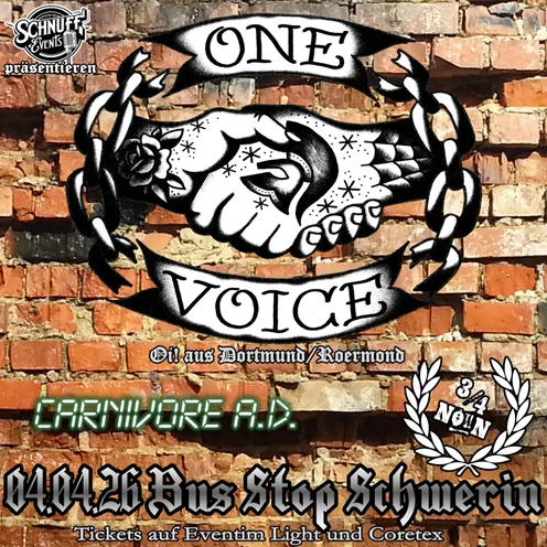 Schnuff Events präsentiert: One Voice