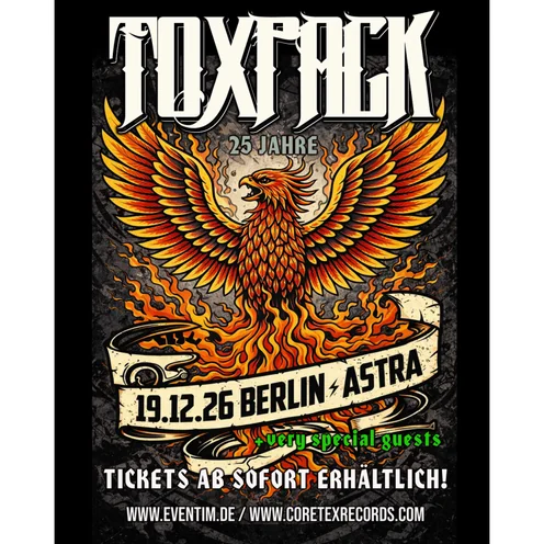 TOXPACK - 25 Jahre - Heimspiel 2026