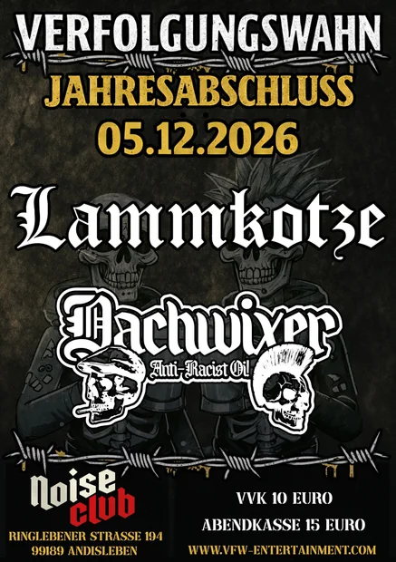 Verfolgungswahn Jahresabschluss