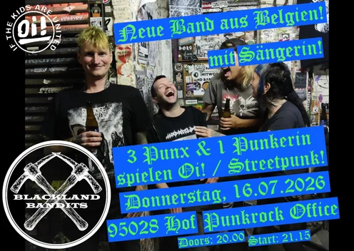Blackland Bandits - Oi/Streetpunk aus Belgien
