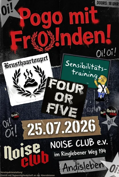 Pogo mit FrO!nden